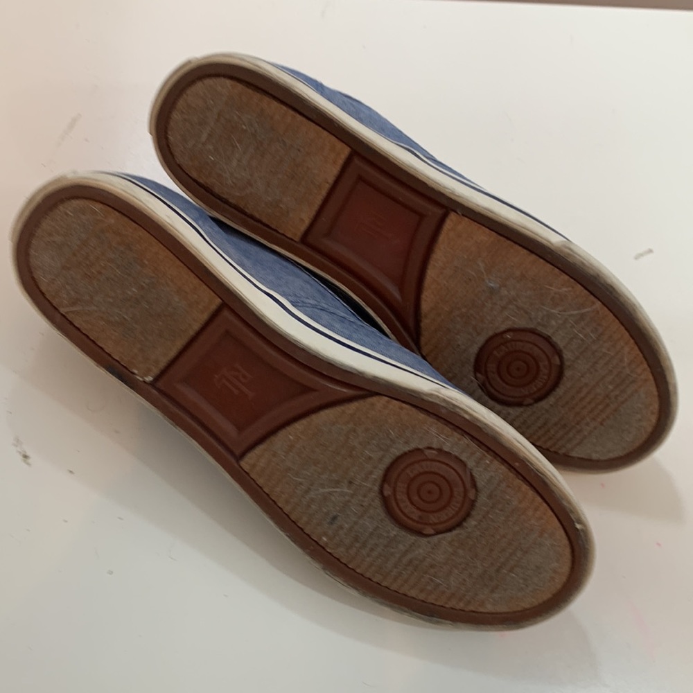 Lauren Ralph Lauren Janis Denim Slip On Sneakers - Picture 4 of 8